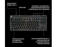 Logitech G PRO X TKL Rapid czarny - 1298663 - zdjęcie 9
